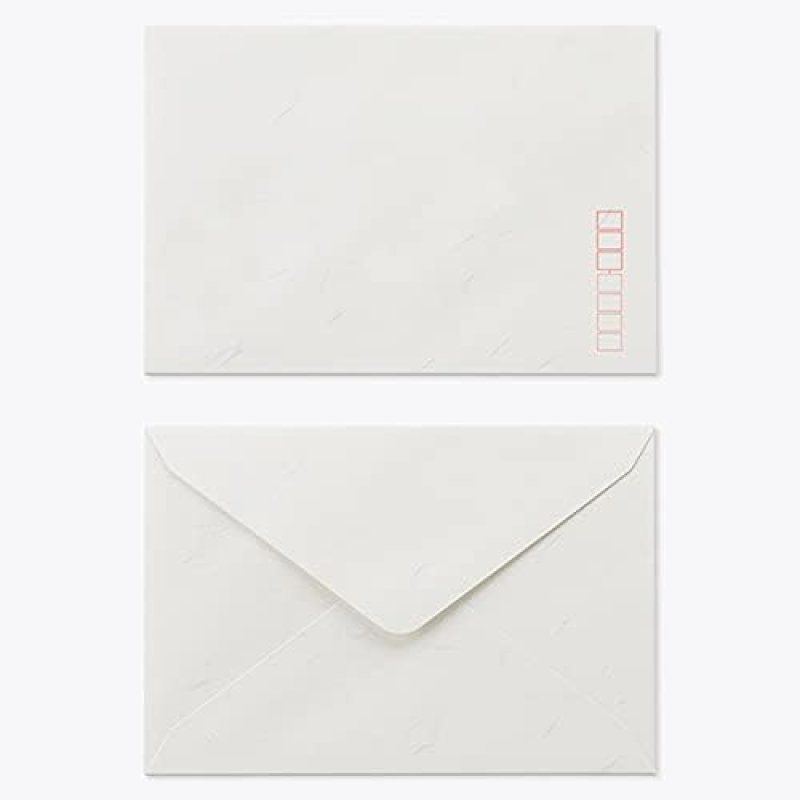 画像1: 山櫻 封筒 JIS洋1 ダイヤ貼 大礼紙 紙厚125g テープ付 〒枠入 100枚 / 挨拶状用 A6用 スラット 和紙調 無地 郵便番号枠あり 00403131-0100 [ B07YW847Z7 / 1120250612003 / 00403131-0100 ] (1)