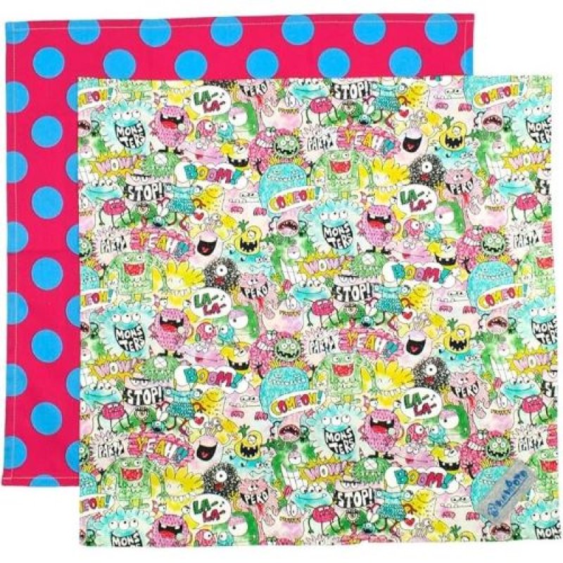 画像1: 〇namioto モンスターパーティピンク ランチョンマット 2枚セット [ B01N5SH27O / 1120260203002 / / ] (1)