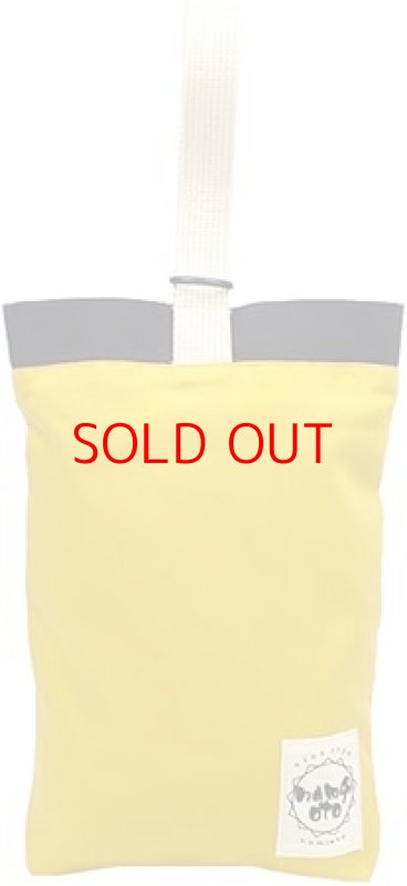 画像1: ☆namioto カナリア イエロー×チャコールグレー シューズバッグ [ B075TXNZ53 / 1120260204004 / NO.722 / ] (1)