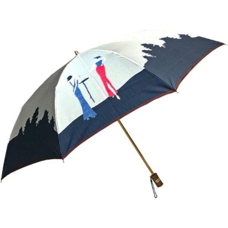 画像1: ☆ノーベル レディース 折り畳み傘 グレー [ B083NHRK4Z / 1120260205002 / NO.733 / ] (1)