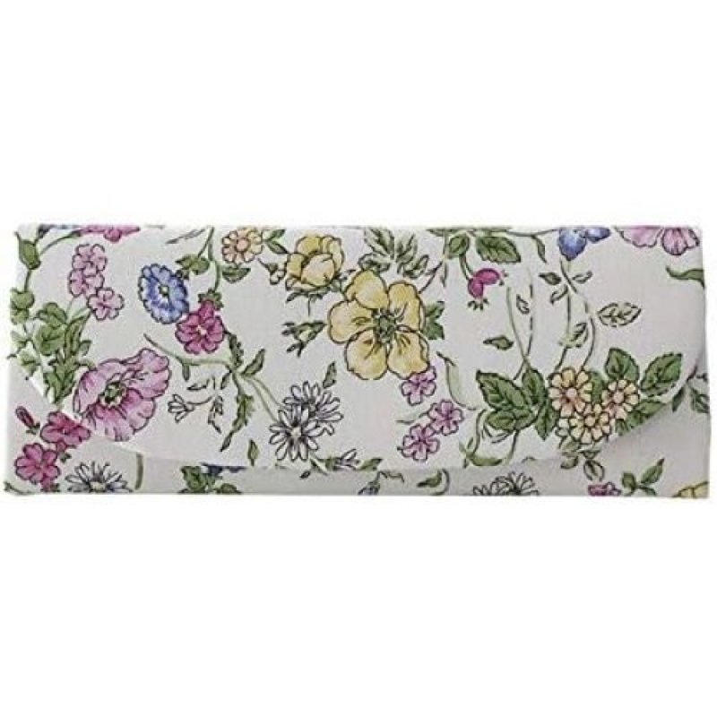 画像1: ◯コージカンパニー メガネケース フィオルファータ 眼鏡 ケース (ホワイト) [ B085TCBRNX / 1120260212002 / ] (1)