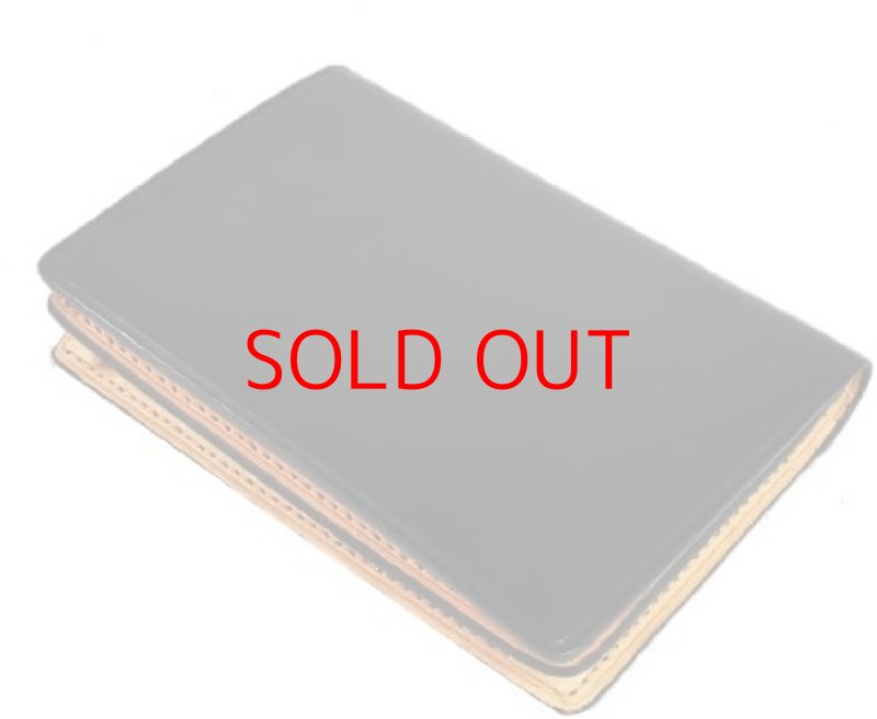 画像1: ◯IL Bussetto イルブセット メンズ 二つ折り名刺入れ/カードケース 11-013 Black ブラック [ B00HEUM5RK / 1120260213004 / ] (1)