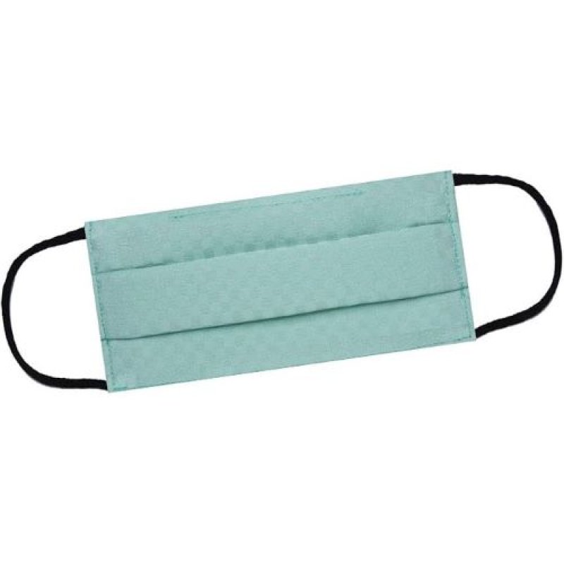 画像1: ☆NISHIORI 小杉織物 PURE SILK MASK 抗ウイルス シルクマスク 市松柄 天然素材 絹の布マスク (6) [ B08RYK38TT / 1120260302005 / NO.986 / ] (1)