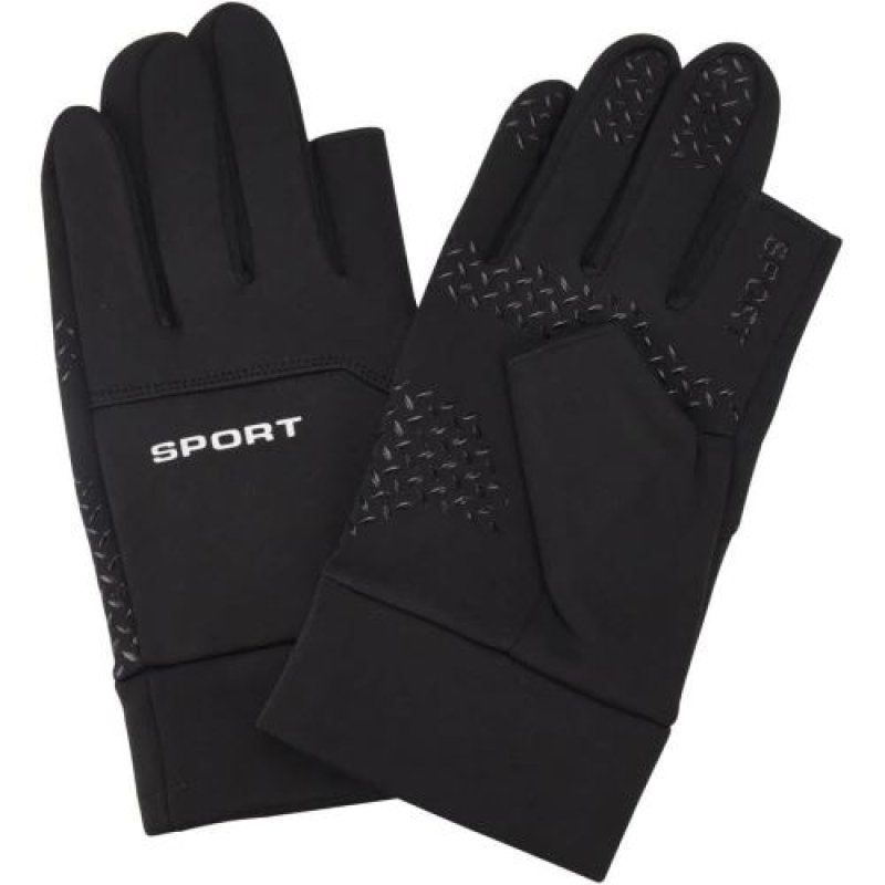 画像1: ★アウトドアグローブ 指出し 釣り手袋 滑り止め完備 防水 ナイロン生地 作業 スマホ操作 サイクリング [ B0BQ2ZBZW6 / 1120260423008 / / 会員 NO.131 ] (1)