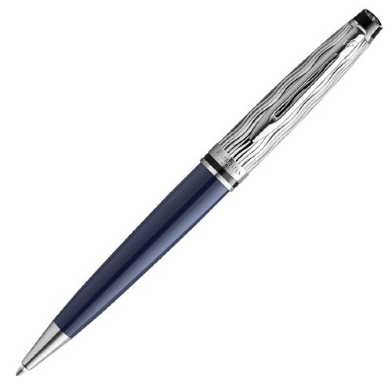 画像1: Waterman ウォーターマン 公式 エキスパート デラックス スペシャルエディション ボールペン ブルーCT 2166481 [ B09RWH4NHM / 3026981664816 / 2166481 ] (1)
