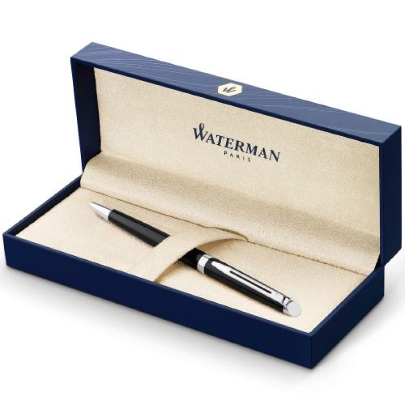 画像1: Waterman ウォーターマン 公式 メトロポリタン 油性 ボールペン エッセンシャル ブラックCT S0920560 [ B09B3PDR1T / 3501170920565 / S0920560 ] (1)