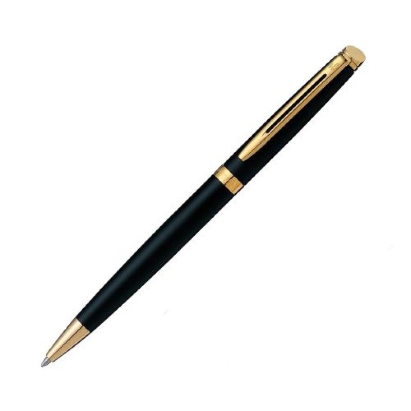 画像1: Waterman ウォーターマン 公式 メトロポリタン 油性 ボールペン エッセンシャル マットブラックGT S0920760 [ B09HRYHY1S / 3501170920763 / S0920760 ] (1)