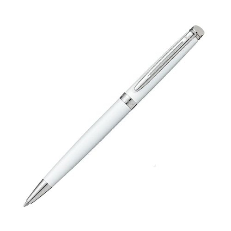 画像1: Waterman ウォーターマン 公式 メトロポリタン 油性 ボールペン エッセンシャル ホワイトCT S0920960 [ B09HRXXPQC / 3501170920961 / S0920960 ] (1)