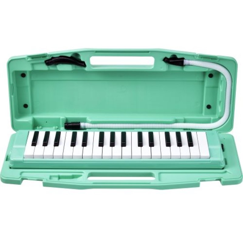 画像1: ゼンオン けんばんハーモニカ C-32G GREEN ハードケース入り [ B0B48NKC37 / 4511005617101 / C-32G ] (1)