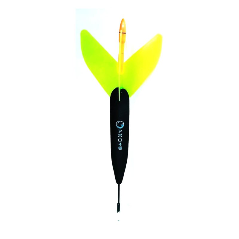 画像1: サニー商事(SANY) アポロスーパーライト電気ウキ 4号 イエロー [ B0CM6363NH / 4514686521279 / ] (1)