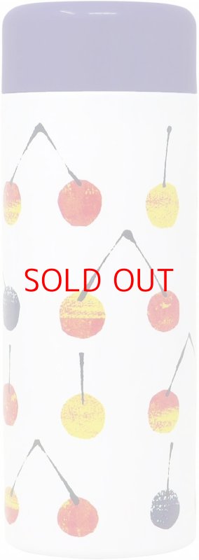 画像1: ◯東亜金属 マグボトル チェリー 380ml トモコハヤシ 旬果 ステンレス マグ ボトル フルーツ 柄 445-004 [ B07QLKLXRD / 4515424028043 / ] (1)