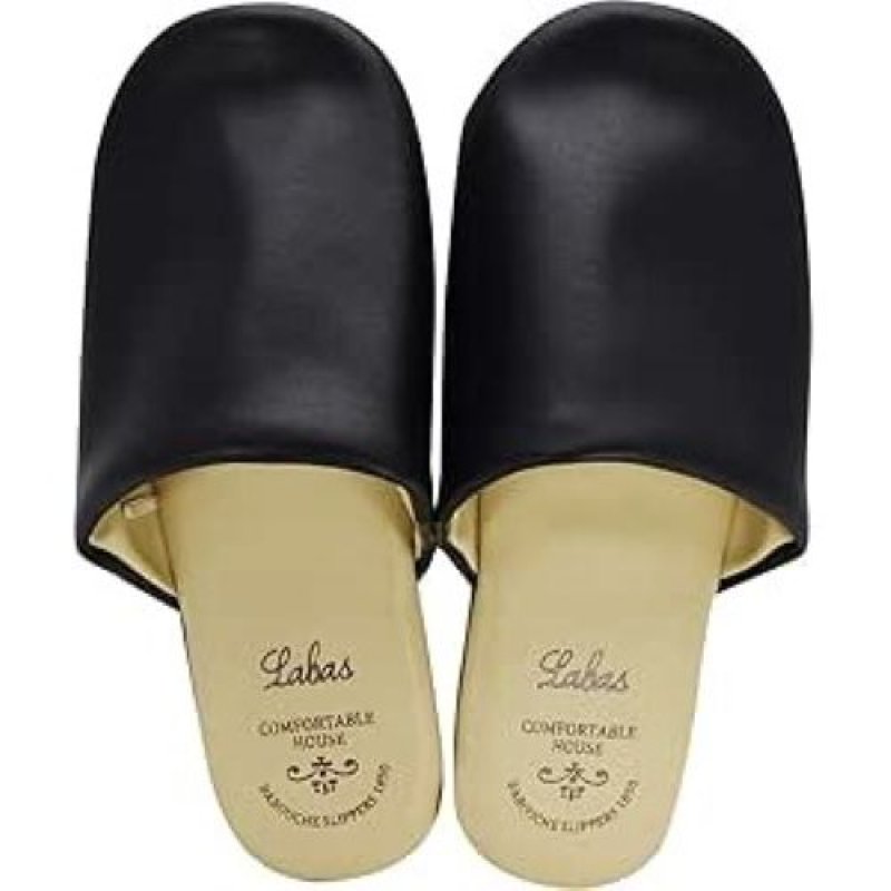 画像1: 〇現代百貨 スリッパ Labas レディース フリーサイズ ブラック [ B0819TTJT6 / 4516344091445 / / ] (1)