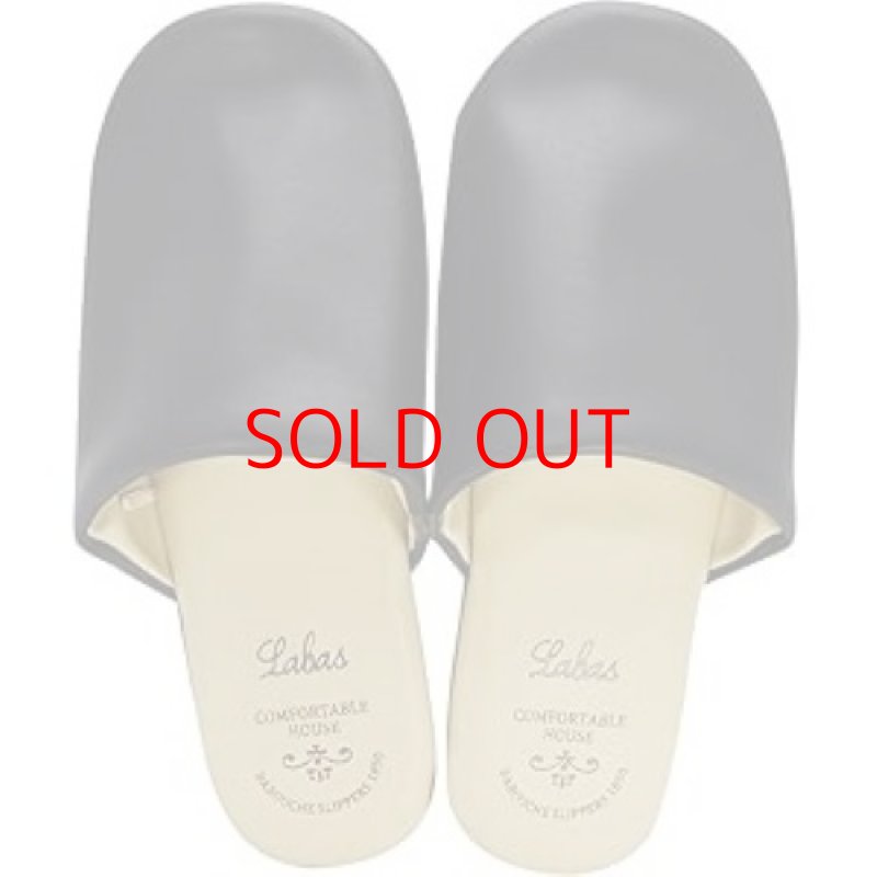 画像1: ☆現代百貨(Gendai Hyakka) Labas スリッパ レディース ブラック 約23.0?24.5cm [ B0819TTJT6 / 4516344091445 / NO.802 / ] (1)