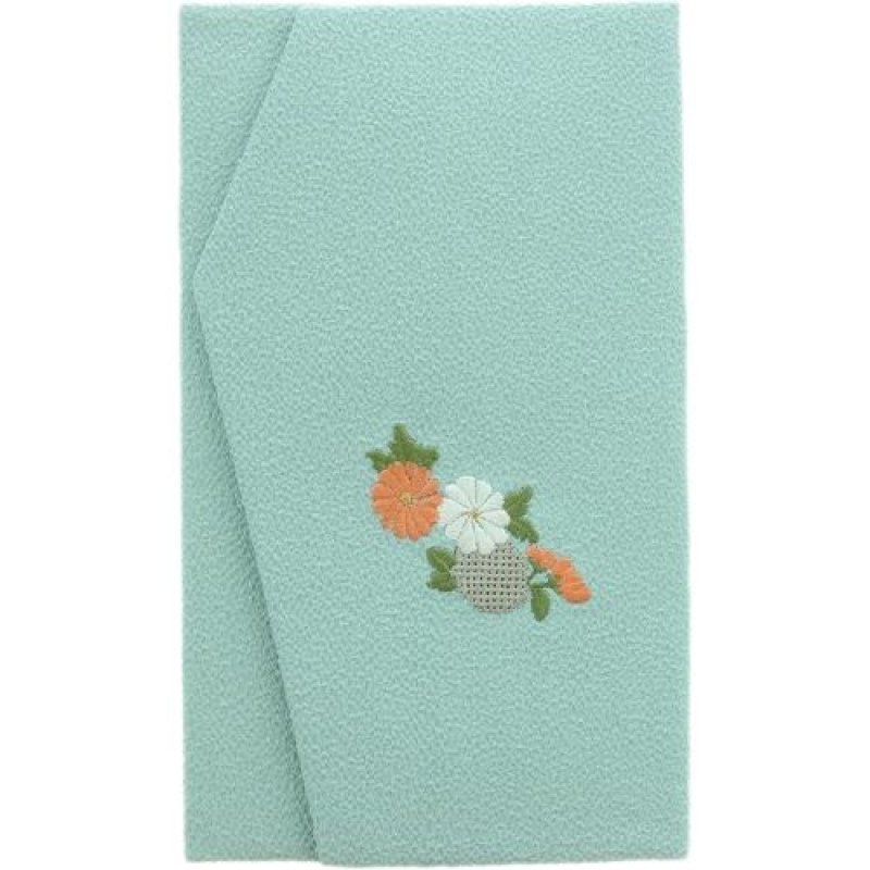 画像1: 〇金封ふくさ エステルちりめん 刺繍入り 788-7 [ B00HE1BMLE / 4517117017129 / / H棚 ] (1)