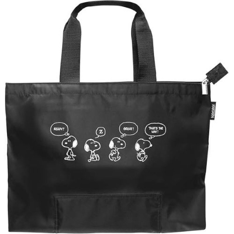画像1: ◯ビーエスエス スヌーピー トートバッグ マチデル エコトート A4 スヌーピー ES234A [ B07KG93TNR / 4521417295491 / ] (1)