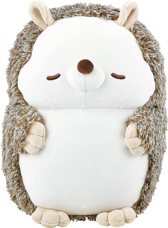 画像1: りぶはあと 抱き枕 ポクシン ハリネズミのはりお Mサイズ(全長約25cm) ふわふわ かわいい 98711-72 [ B0B748ZR6L / 4523251026866 / 98711-72 ] (1)