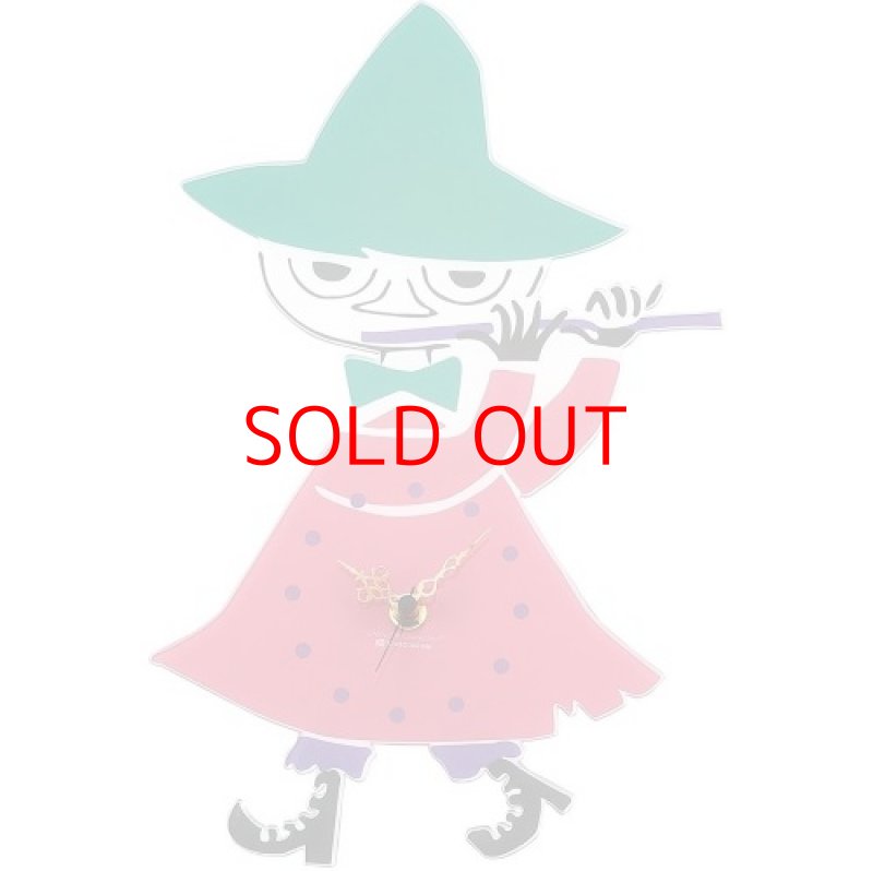 画像1: 〇ムーミン 時計 スナフキン ピンク KC5057 [ B01CM0ARGC / 4525326652970 / / 発送みどり ] (1)