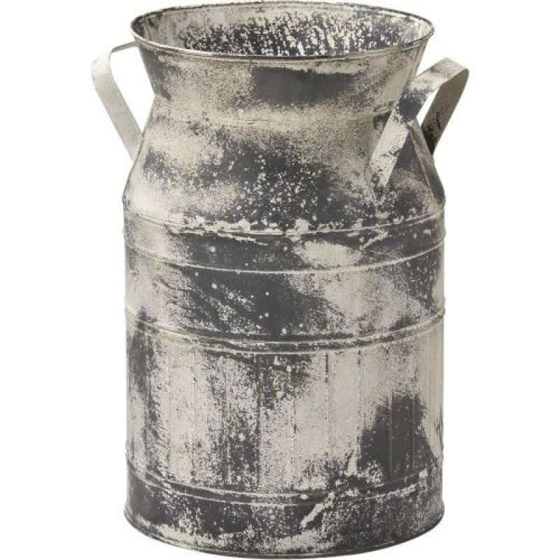 画像1: 〇パセオ ブリキ缶 グレー 61-10Ｌ [ B07Q86G134 / 4528209326975 / / ] (1)