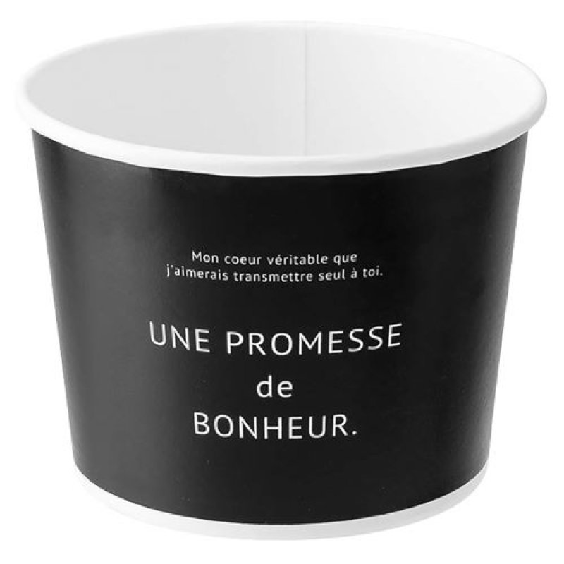 画像1: 〇ヘッズ 紙カップ 直径10.1×7.6cm 黒 100個 容量:約400ml HEADS BNR-CUB2 [ B07TXTFKLG / 4534626482446 / / ] (1)