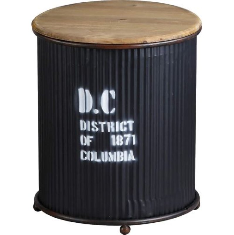 画像1: 〇アビテ(Habiter) 収納ケース D.C ラウンドリッドカン ブラック L NOA-002-BK [ B07GB1YRY4 / 4538996573919 / / ] (1)