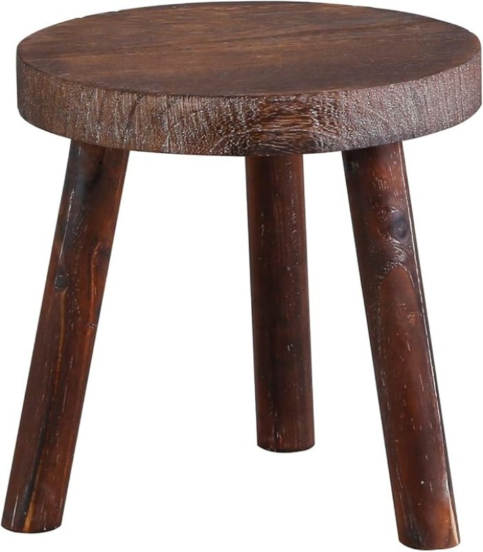 画像1: ☆アビテ(Habiter) ランバージャック ラウンドスタンド ブラウン 約30×30×31cm JN-301-BR [ B07YKQX699 / 4538996576644 / NO.1017 / ] (1)