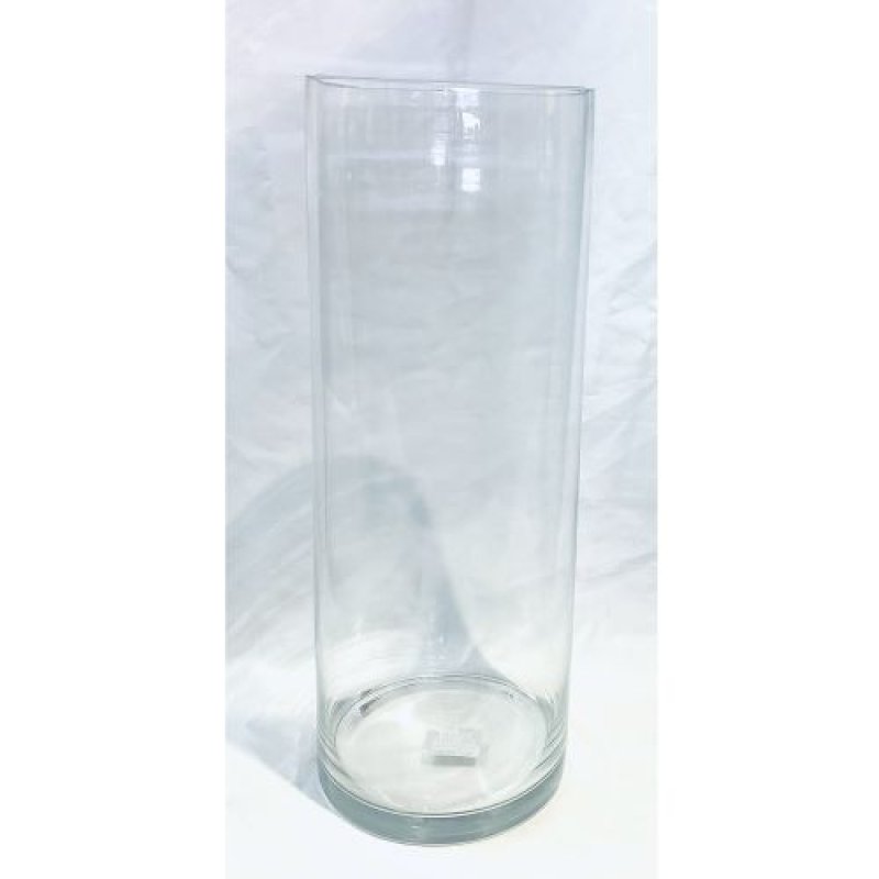 画像1: ◇ガラス花瓶 BBG-133L 直径15cm×高さ40cm 重量：1.25kg 円筒型 フラワーベース シリンダー 円柱 vase [ B09815P4XQ / 4543276344806 / / 6994020 ] (1)