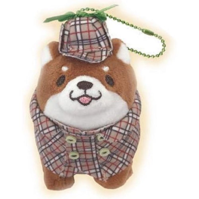 画像1: ☆エスケイジャパン(SK Japan) 忠犬もちしば ぬいぐるみBC まるふく探偵団 おかか 14737 [ B08H4M9JVK / 4544815052596 / NO.1063 / ] (1)