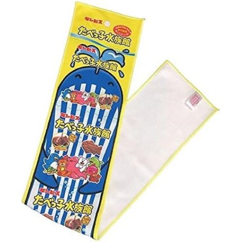 画像1: ★エスケイジャパン たべっ子どうぶつ スリムロングタオル たべっ子水族館 14996 [ B092PQBYWX / 4544815055177 / 14996 / 104 ] (1)