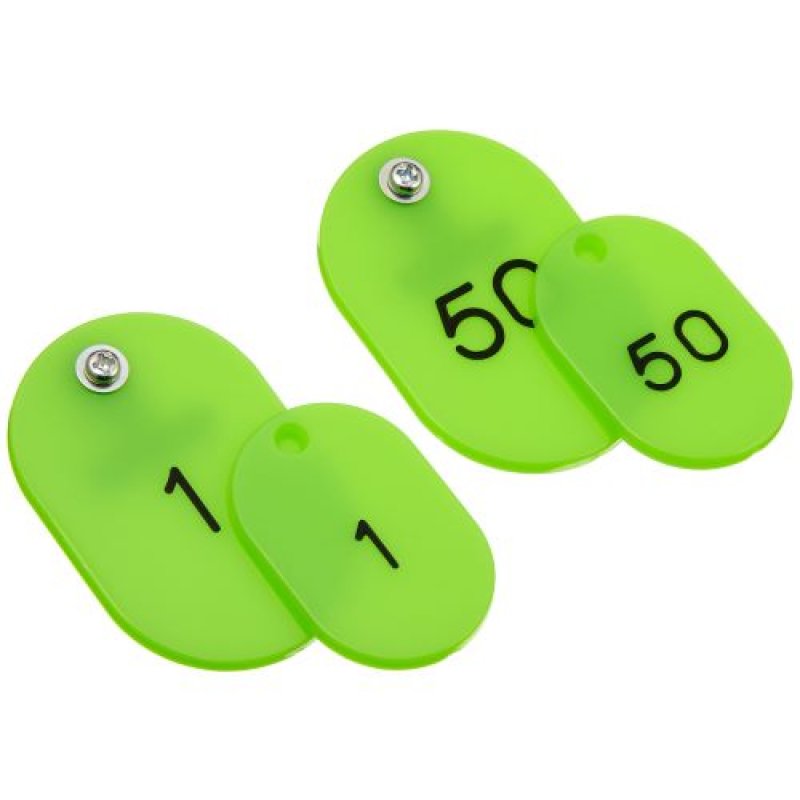 画像1: 〇クロークチケット 1-50 若草 KF968-2 [ B00GYKAE6A / 4548170167049 / / ] (1)