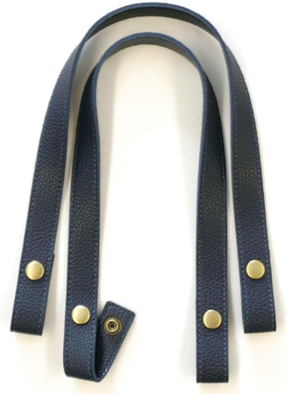 画像1: 日本紐釦貿易(Nippon Chuko) エンボス加工 ホック式かんたん付け替えハンドル AG/60cm 2本1組入 MAW57-N 手芸用品 バッグ材料 持ち手 [ B08L7V8GW7 / 4548588399636 / MAW57-N ] (1)
