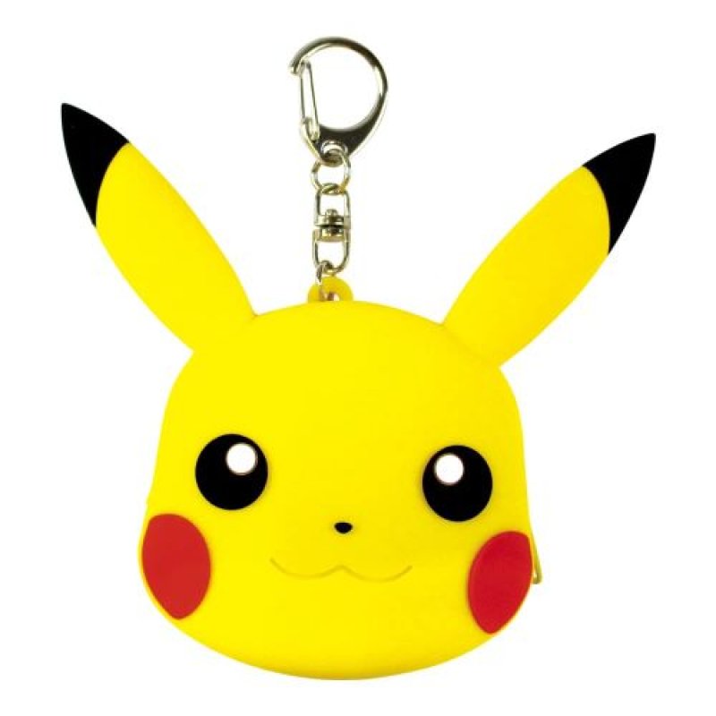 画像1: 《4月入荷予定》ティーズファクトリー ポケットモンスター シリコン ミニポーチ ピカチュウ PM-5533816PC [ B0B1Q2N27G / 4548626162055 / PM-5533816PC ] (1)