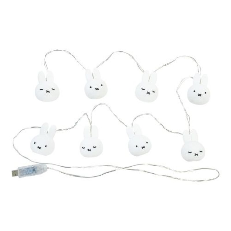 画像1: 《2025.8月入荷予定》ティーズファクトリー ミッフィーガーランドライト ミッフィー H60×W45×D37mm MF-5542994 [ B0CL5RH236 / 4548626214525 / MF-5542994 ] (1)