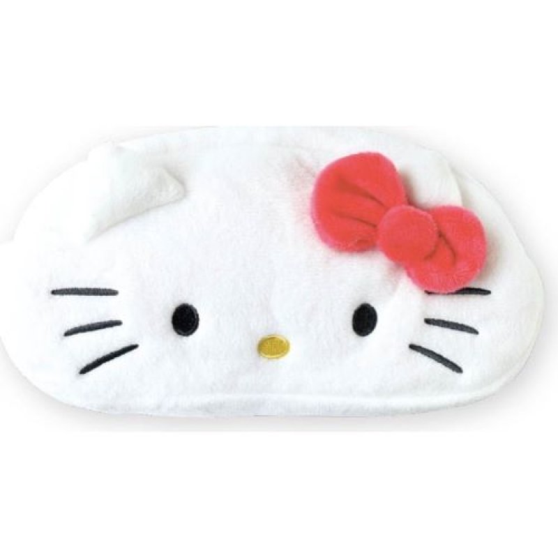 画像1: 《4月入荷予定》[T'S Factory] ステーショナリー ぬいぐるみフェイスペンポーチ サンリオキャラクターズ ハローキティ ホワイト マルチカラー [ B0CYBNKQKZ / 4548626220564 / SR-5543579KT ] (1)
