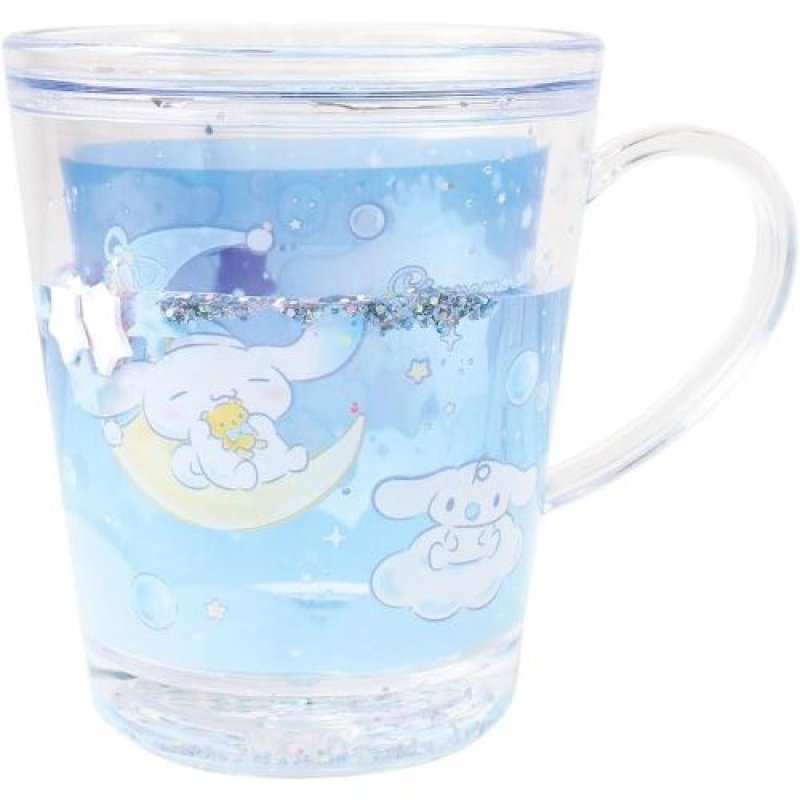 画像1: 《新商品4月入荷予定》ティーズファクトリー サンリオキャラクターズ ウォーターカップ スイートドリーム/シナモロール SR-5526613CR [ B0DHZ64Y5D / 4548626237821 / SR-5526613CR ] (1)