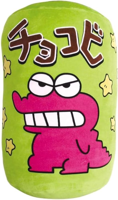 画像1: ティーズファクトリー クレヨンしんちゃん もちもちチョコビクッション グリーン KS-5529201GR [ B0DJQL7NN4 / 4548626239856 / KS-5529201GR ] (1)