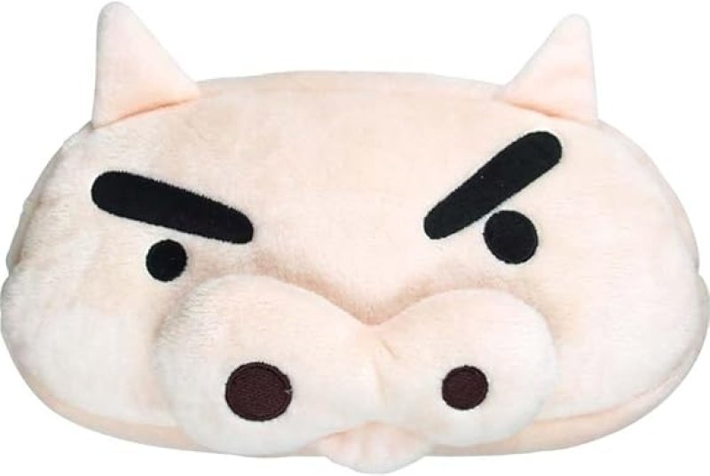 画像1: ティーズファクトリー クレヨンしんちゃん ぬいぐるみフェイスペンポーチ KS-5543803BU ぶりぶりざえもん [ B0DJQJXCD2 / 4548626240081 / KS-5543803BU ] (1)