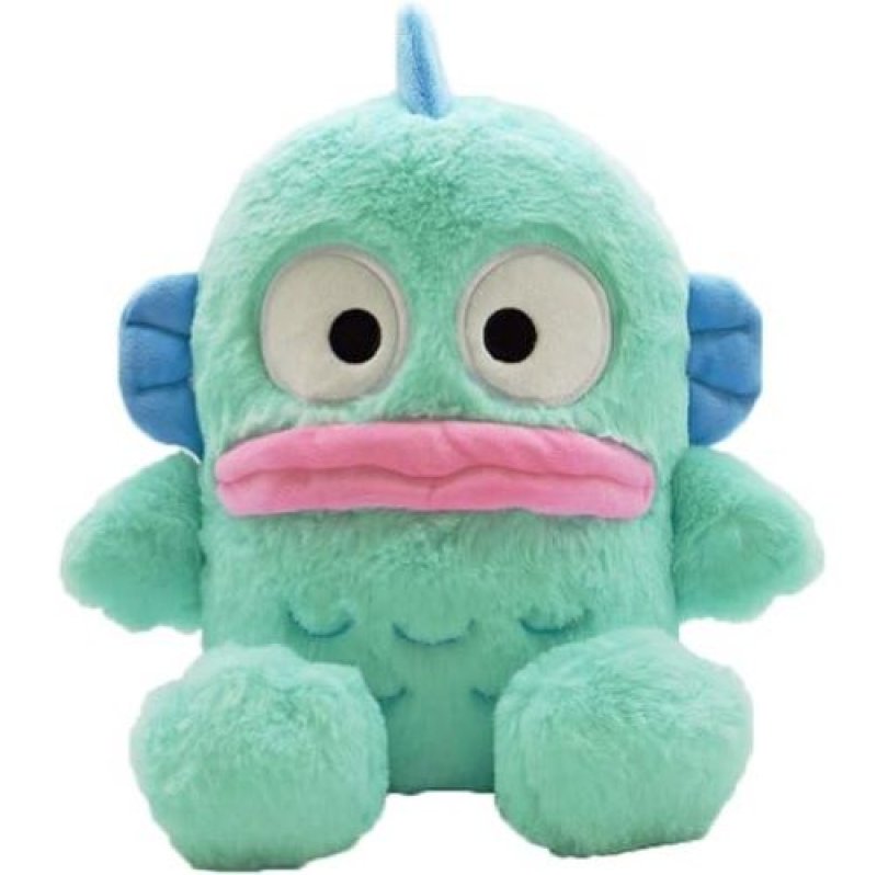 画像1: ナカジマコーポレーション サンリオ ほわほわ ぬいぐるみ ハンギョドン M 157195-21 [ B08NWWVMSJ / 4548643157195 / 157195-21 ] (1)
