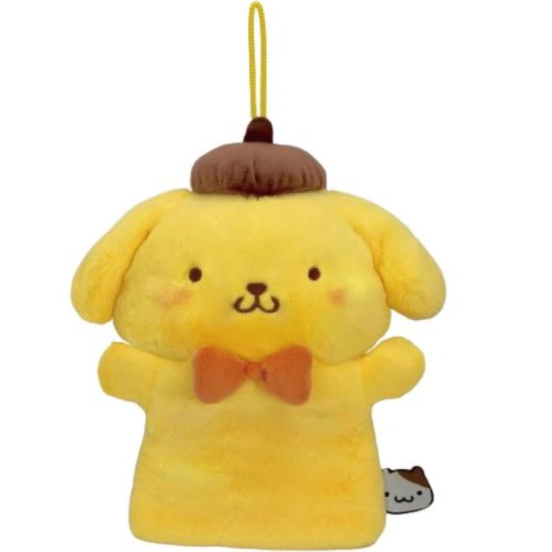 画像1: ◇ナカジマコーポレーション(Nakajima Corporation) サンリオキャラクターズ ハンドパペット ポムポムプリン 201843-24 サイズ:H25×W22×D9cm [ B0D46LDDT2 / 4548643201843 / / 4827947 ] (1)