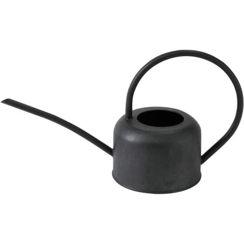 画像1: ★SPICE OF LIFE(スパイス) ブリキジョーロ 細口 LITRE ブラック 1L JMGH9010BK [ B07SSHWFRX / 4548815092415 / JMGH9010BK / 会員 NO.125 ] (1)