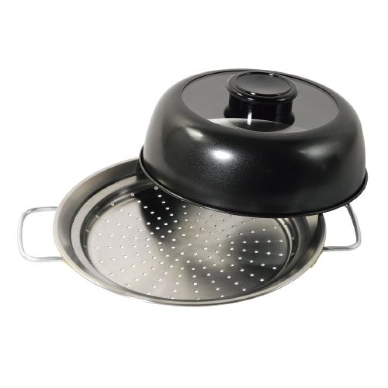画像1: パール金属 フライパンで簡単蒸し器 24〜26cm用 中華家 HC-589 [ B0DFXTWJN6 / 4549308705898 / HC-589 ] (1)