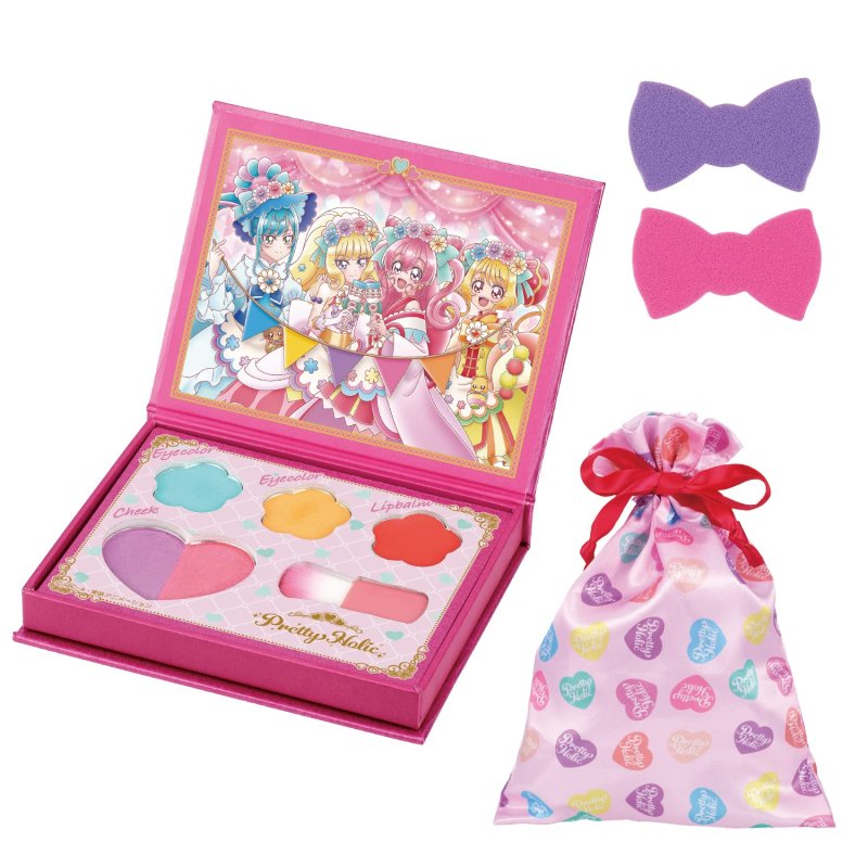 画像1: ◇デリシャスパーティプリキュア Pretty Holic スペシャルメイクパレット ~スペシャルビビッドカラー~(対象年齢:6歳以上) [ B0BCF3WS1B / 4549660826040 / / 5297153 ] (1)