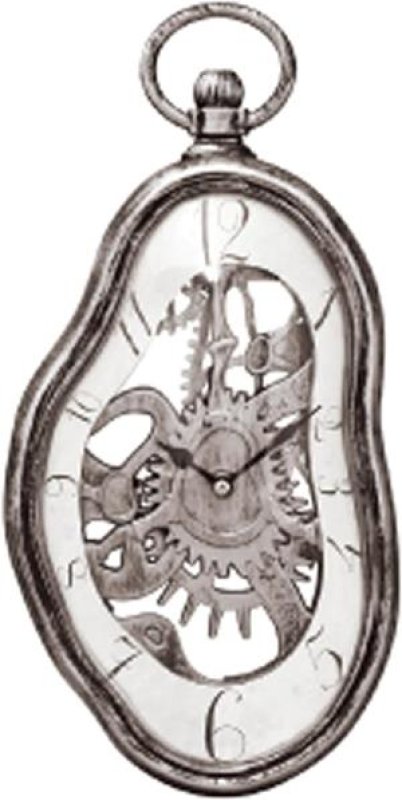 画像1: ◇メルティングクロック 掛け時計タイプ アンティークシルバー 54444 [ B00JP8UDNW / 4560277645961 / / 8977064 ] (1)