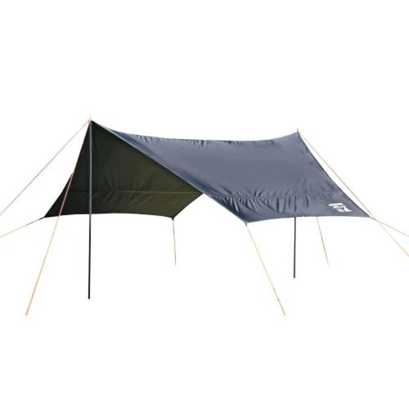 画像1: キャプテンスタッグ(CAPTAIN STAG) キャンプ テント タープ ヘキサタープ 【サイズ400×420×H220cm】 UV・PU加工 キャリーバッグ付き CSブラックラベル UA-1074 [ B0773V222P / 4560464260038 / UA-1074 ] (1)
