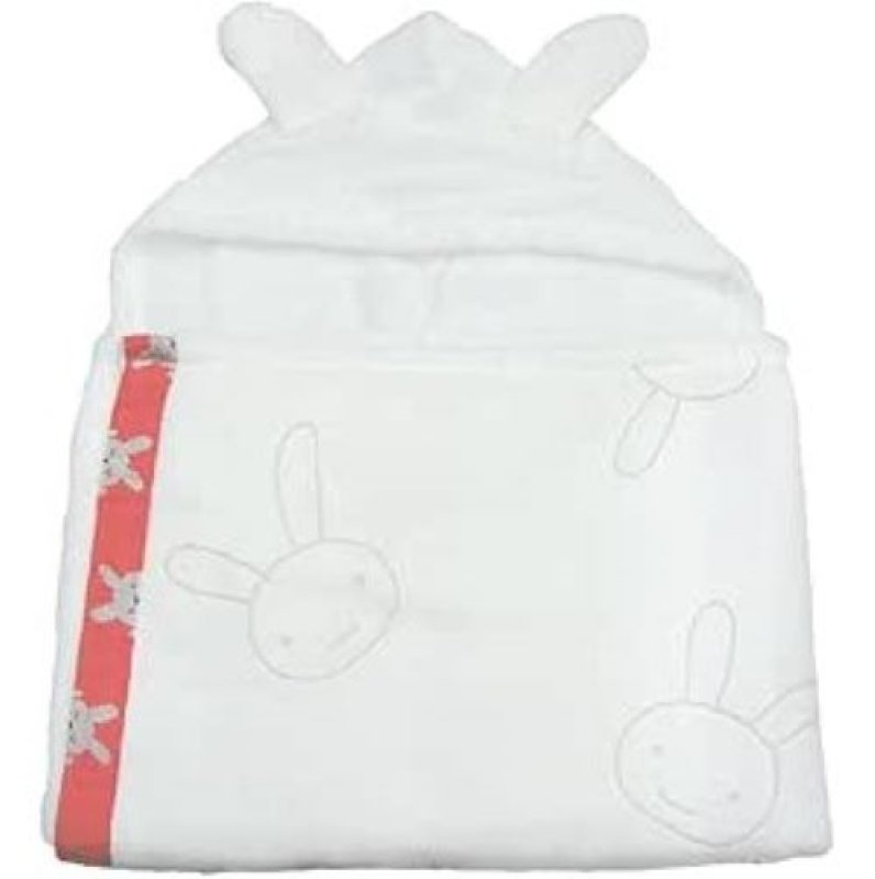 画像1: 〇シンジカトウ プチプチ フードバスタオル ラビット SKBI104-04 [ B00Y1SLNVC / 4562286104507 / / ] (1)