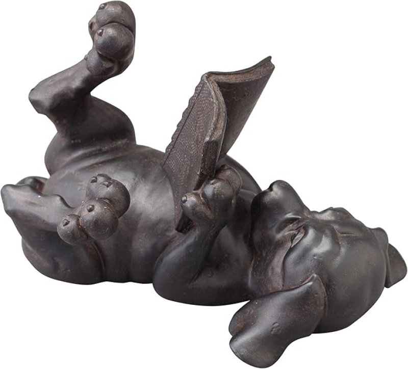 画像1: ◯東洋石創 動物オーナメント 読書 いぬ 11030 [ B00BVW4I4A / 4571361744460 / ] (1)