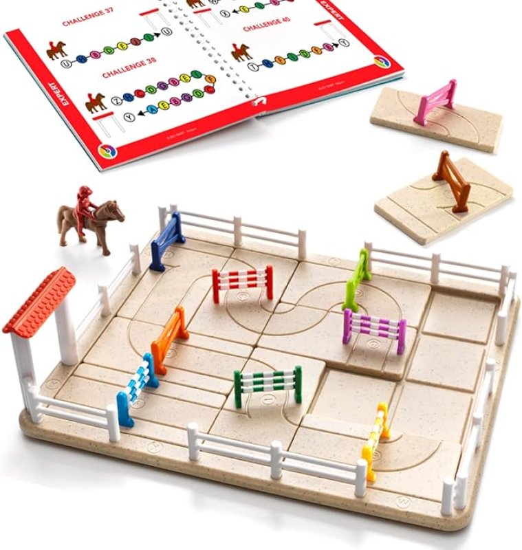画像1: Smart Games ホースアカデミー 脳トレ パズル ボードゲーム SG097JP 正規品 [ B0BNH96X83? / 4573205124292 / SG097JP ] (1)