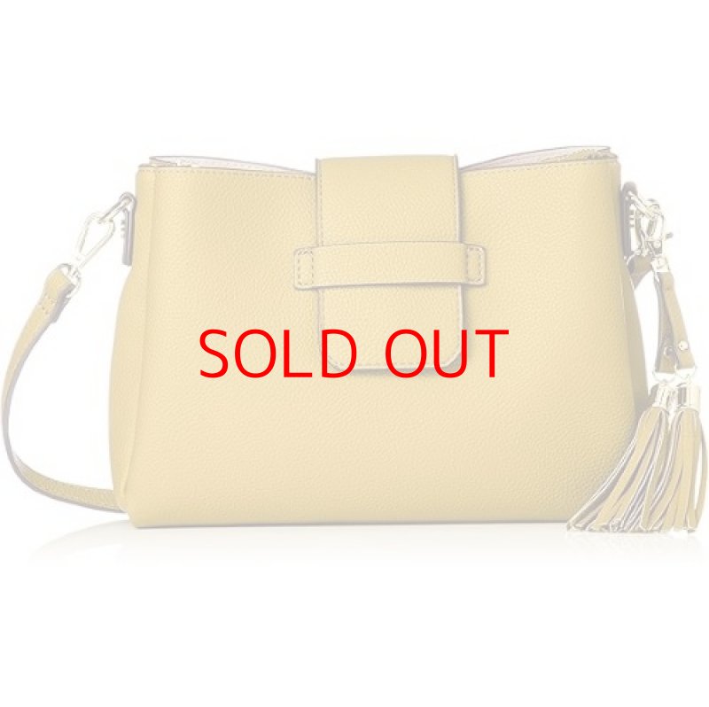 画像1: ◯カシュカシュショルダーバッグ 差し込み3つ口 イエロー [ B07CKWHWDV / 4573311920771 / ] (1)