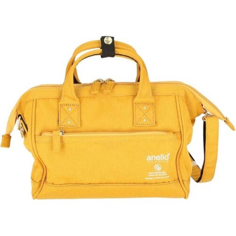 画像1: 〇アネログランデ 2WAY ミニボストン マスタード [ B07TXJL3XH / 4580052861676 / / K棚 ] (1)