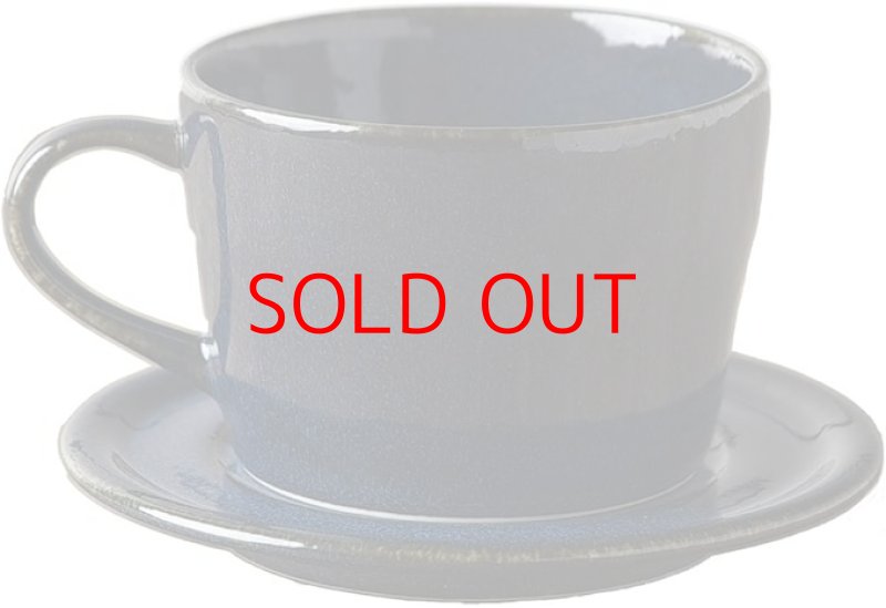 画像1: ◯やまに 北欧ブルー 深ブルー コーヒーカップ&ソーサー 3516162 [ B01K460FZE / 4580268646258 / ] (1)