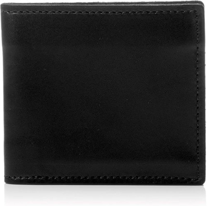 画像1: 〇リアルクロスレザー 牛革二つ折り財布 ブラック TDSG-1005 [ B07VTMQH26 / 4580579645889 / / ] (1)